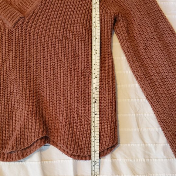 Dynamite Scallop-Edged Sweater, Size S - Picture 3 of 8